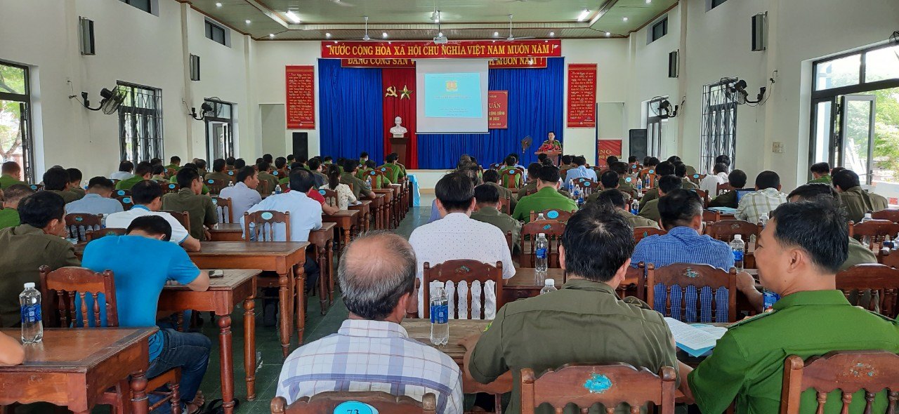 Núi Thành tổ chức hội nghị tập huấn công tác thi hành án hình sự tại cộng đồng và tái hòa nhập cộng đồng