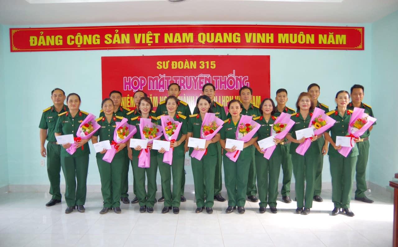 Sư đoàn 315 tổ chức nhiều hoạt động kỷ niệm Ngày phụ nữ Việt Nam (20/10).