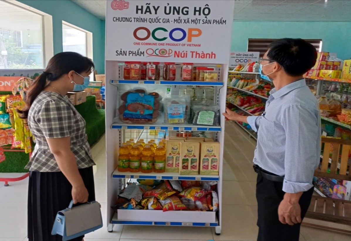 Núi Thành đẩy mạnh mở rộng thị trường tiêu thụ sản phẩm OCOP