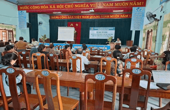 Các tổ chức Chính trị - xã hội huyện Núi Thành thực hiện tốt Chỉ thị số 39-CT/TW của Ban Bí thư Trung ương Đảng về nâng cao hiệu quả của tín dụng chính sách xã hội trong giai đoạn mới