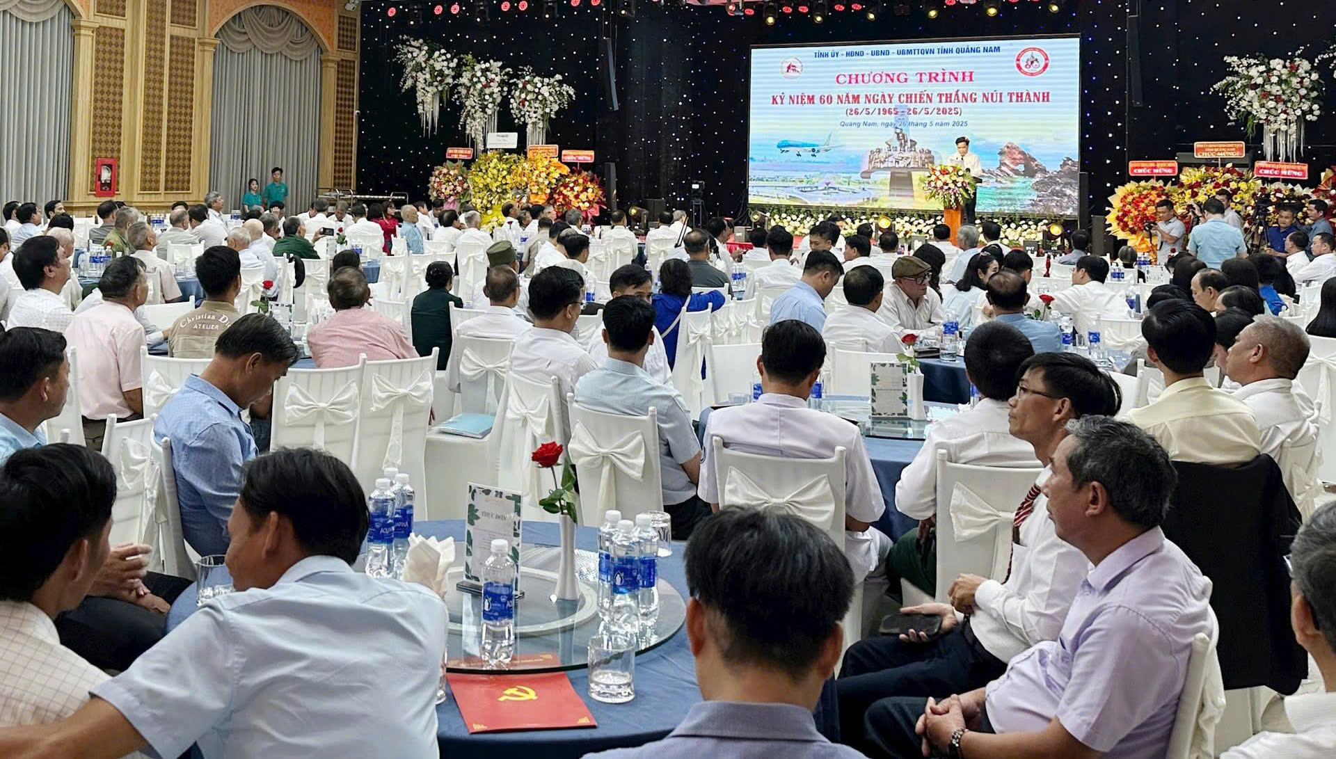 Tổ chức trọng thể Chương trình kỷ niệm 60 năm Chiến thắng Núi Thành (26/5/1965 - 26/5/2025)