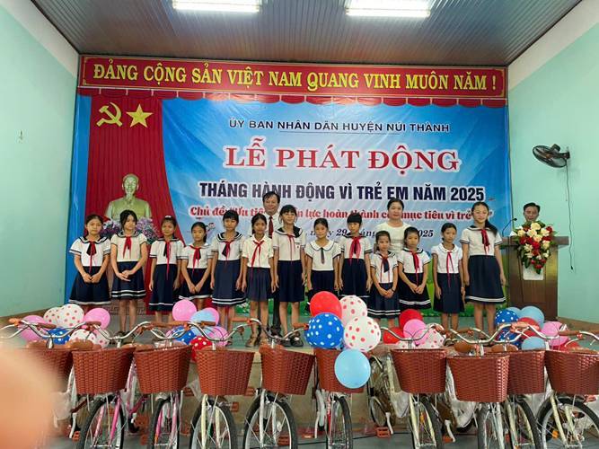 Núi Thành phát động Tháng hành động vì trẻ em năm 2025